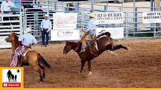 Bronc Riding Set 1 🐴 2023 West Texas Ranch Rodeo | Saturday