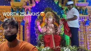 Rs25 Lakhs Ganpati At Patna Maharastra Mandal 😍