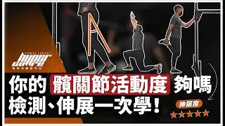 你的髖關節活動度合格嗎？教你一招迅速檢測，還有兩招髖關節伸展術！｜下肢訓練、下肢伸展、髖關節伸展運動、骨盆前傾 ft. Barry 教練