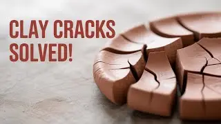 ✨️Why Clay Cracks??? (And How to Fix It) | No Bake Air Dry Clay Tips👌😍