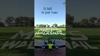 0-160 mph in Just 1 Second! 5-Inch FPV Drone Speed Test!🚀 #fpv