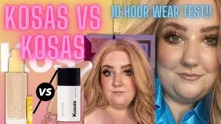 NEW KOSAS SKIN-IMPROVING FOUNDATION VS OIL SKIN TINT - WEAR TEST & DO YOU NEED BOTH | BlonderBeauty