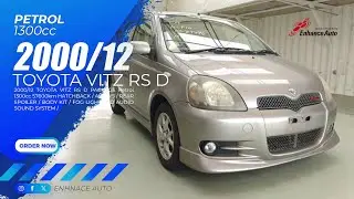 2000/12 TOYOTA VITZ RS D PACKAGE