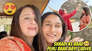 Shaadi k baad pehli baar aayi Ghar 😍|| Bhai dooj vlog &hearts;️|| 