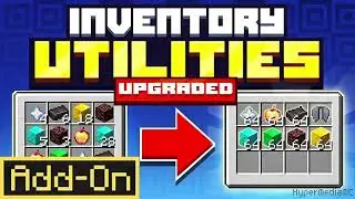 Inventory Utilities Upgrade Addon &ndash; Link Download | Auto Sort & Inventory Management for Minecraft 
