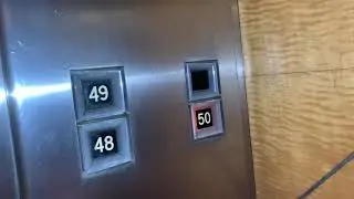 Awesome Touch Sensitive 1976 Otis Traction Elevator