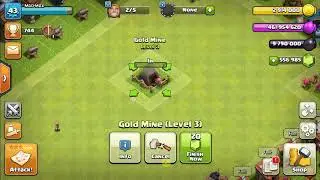 01. Gold Mine All Upgrade -  Level-1 to Level-14