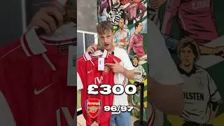 What Are The Cheapest & Most Expensive Shirts in a Football Shop? 🤔