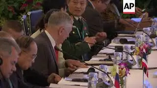 US Defense secretary Mattis in Singapore for ASEAN-plus security conference