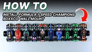 How To Install A LEGO Formula 1 Speed Champions Boxxco Wall Mount