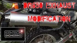 SUZUKI DR650 HAYABUSA EXHAUST MOD