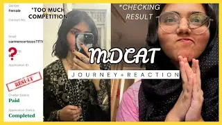 My MDCAT Journey: From exam result to admission process (Reaction video)