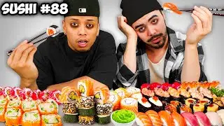 100 SUSHI ROLLS CHALLENGE