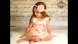 ivory lace flower girl dress