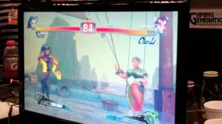 EVO 2014 USF4 Quarters - R1 Losers - NGamer3k (Sakura, Rose) vs JL (Chun-Li)