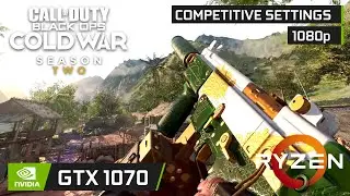 GTX 1070 Call of Duty Black Ops Cold War Season 2 | Competitive Settings 1080p