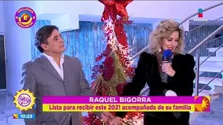 Raquel Bigorra, su esposo e hija nos muestra su ritual para recibir el 2021 | Sale el Sol