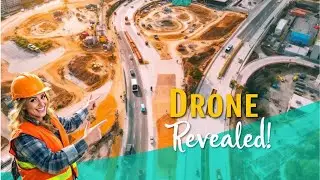 Broadway Curve Construction: Drone Views Revealed! 🚧