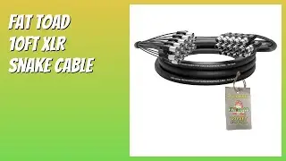 REVIEW (2026): Fat Toad 10ft XLR Snake Cable. Features