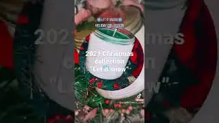 2021 Christmas candle collection &ldquo;Let it snow&rdquo; by Euphoric Ambience Candle co.