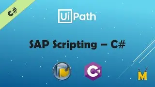 UiPath | SAP GUI Scripting with C# | How to connect to SAP with C# | SAP GUI Automation in UiPath