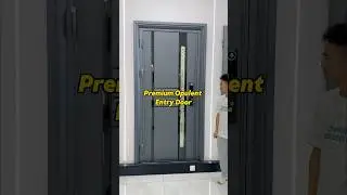 A high-end and luxurious entrance door#doors#foryou#steeldoor#security#aluminium#entrydoors #fyp