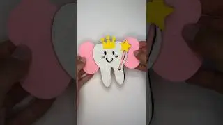 Tooth Fairy Craft #toothfairy #kidscraft