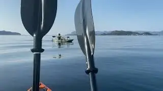 Fisking med fiskekajakk Hornelen , modell Ris&oslash;y og Husev&aring;g