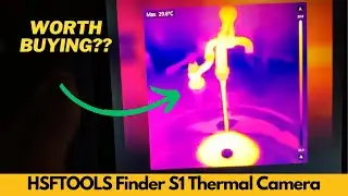 HSFTOOLS Finder S1 Thermal Camera for Android,96x96 IR Resolution Thermal Imaging Camera - Worth It?