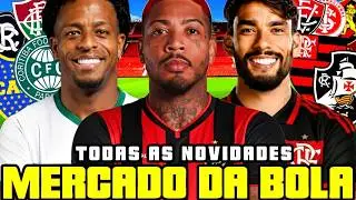 FLAMENGO PAGA 50 MILHÕES E COMPRA PAQUETÁ! MARINHO NO VITÓRIA, KENO NO CORITIBA | MERCADO DA BOLA