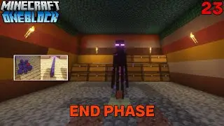 Completing End Phase In Minecraft One Block Is So Easy