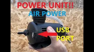 AIR POWERED Generator with USB Charger