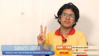SAMARTH ARORA  | AIR 168 - JEE Advanced 2020 Result