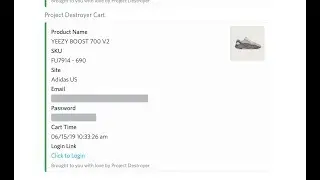 Live Yeezy Drop with Project Destroyer Bot on Adidas! Review