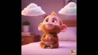 Kids Sleep with Monkey Song 🐒 | 3D Kids Cartoon | Vikuku TV