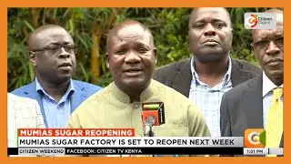 Western Kenya leaders say Mumias sugar will resume full operations by next month