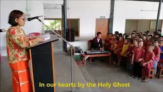 Therefore being justified by faith - Children Training School Nirjuli
