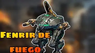 Fenrir con armas de fuego igniter y ember | WAR ROBOTS