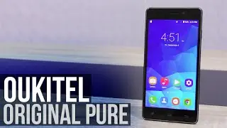 Обзор смартфона OUKITEL Original Pure от TOMTOP