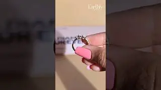 Round Trilogy ring with side diamonds || round Trilogy ring || trilogy ring|| lab grown diamonds