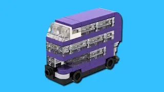 LEGO Micro Harry Potter Knight Bus MOC (Set 75957) - Day 3 - Advent Calendar