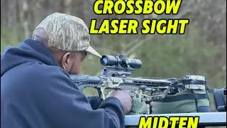 Midten crossbow laser bore sight product review