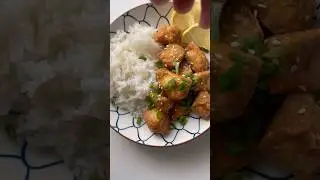 Lemon Garlic Miso Crispy Chicken