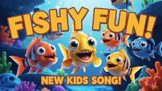 Fish in the Sea Kids Song | Fun Nursery Rhyme About Ocean Adventure