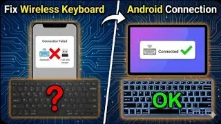 How to Fix Wireless Keyboard Connection Problems on Android/IOS - 3minutes tips #tutorial #3minutes 