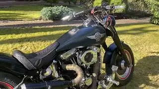 Custom Harley-Davidson Fatboy Evo Supertrapp Sound