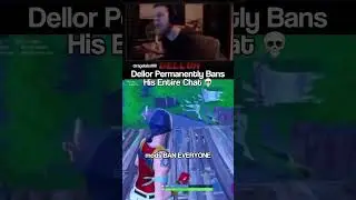 Dellor Permanently Bans His Entire Chat 💀 #ragelabs #dellor #rage #angry #streamer #tiktok #usa