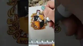 Hufflepuff Crest Timelapse
