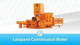 Leopard Continuous Baler - 3 Ram Metal Scrap Baler