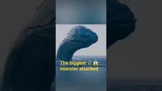 A large monster attacked🐲🐉😱 #shok #movie #film #kino #monster #subscribetomychannel #rek